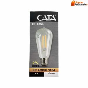 Cata-CT-4353-8-Watt-Flament-Led-Ampul-Gunisigi.jpg Cata CT-4353 8 Watt Flament Led Ampül Günışığı